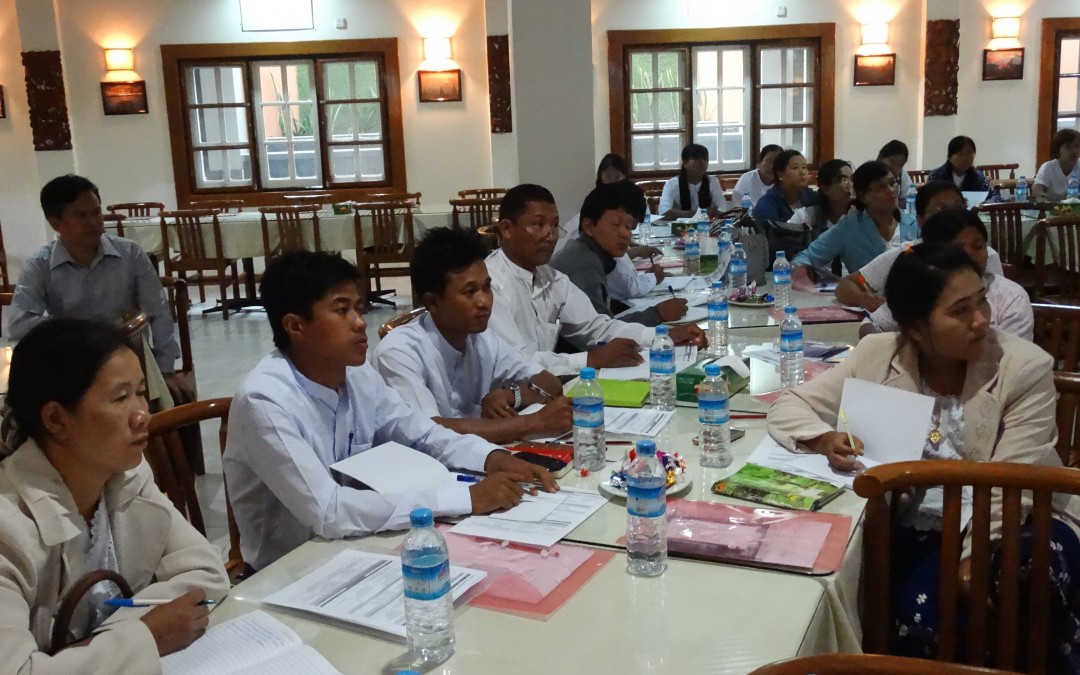 Training of Trainers on Climate Smart Agriculture and Farmer Field School in Nyaung U