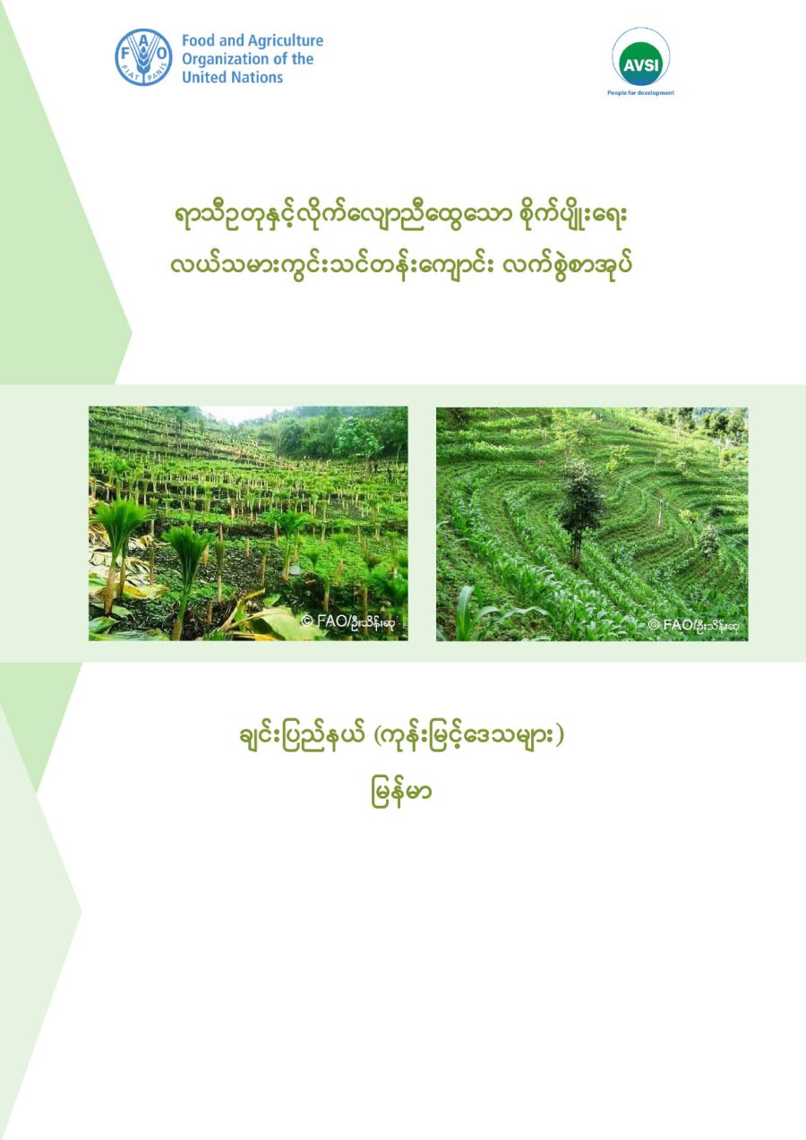 Handbook for Farmer Field School on climate smart agriculture in upland/hill zone of Chin State (Myanmar)
