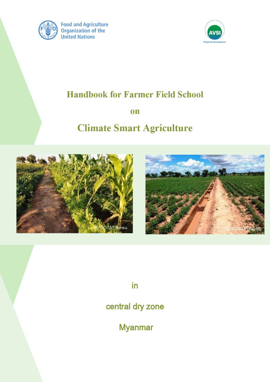Handbook for Farmer Field School on Climate Smart Agriculture in Central Dry Zone (English)